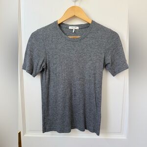 rag & bone Gray Short Sleeve Crewneck Tee